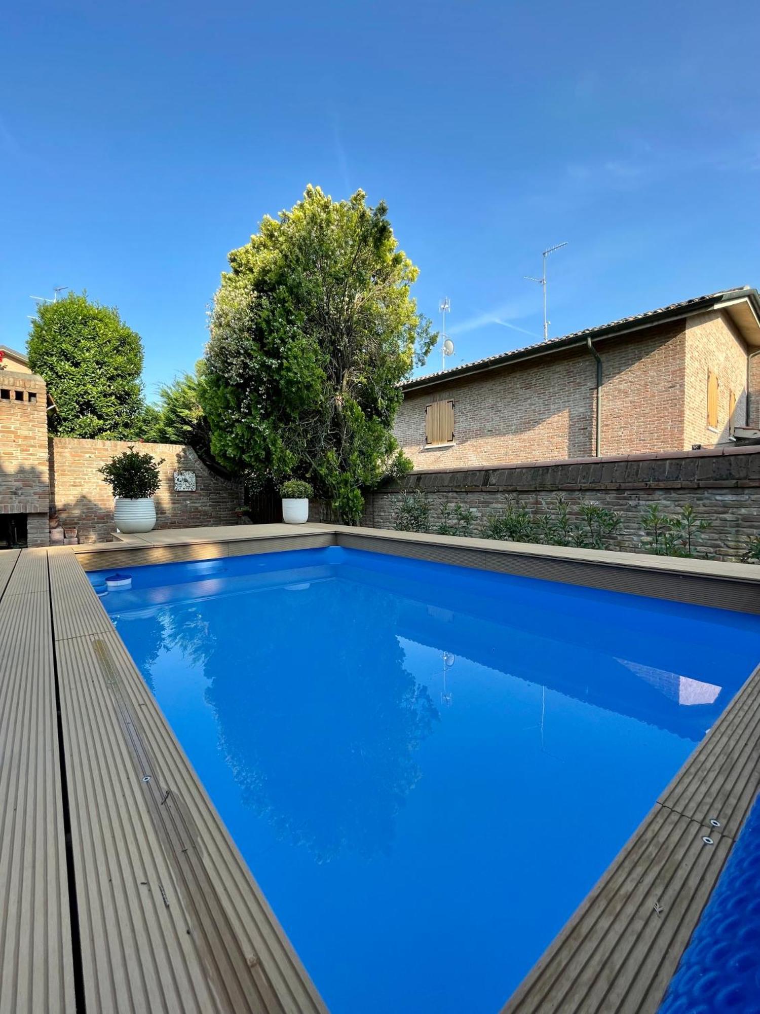 페라라 Casa Matilde Piano Terra 100Mq Con Parking E Piscina 아파트 외부 사진